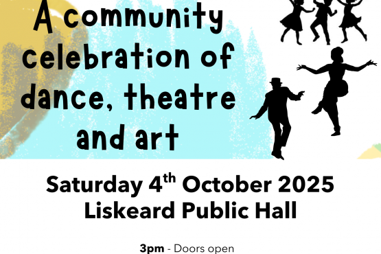 A poster for the community celebration event, featuring all the information included in the article.