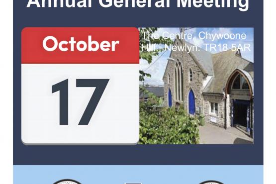 Shallal easy read AGM poster with date and time 