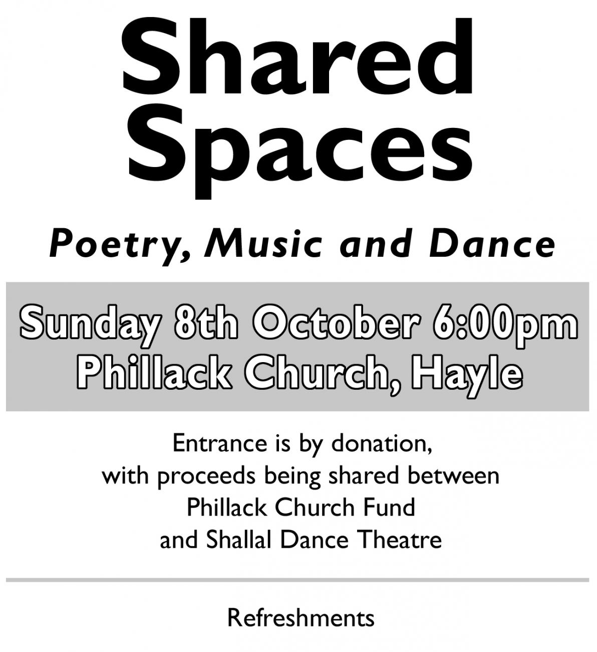 poster for Shared Spaces 